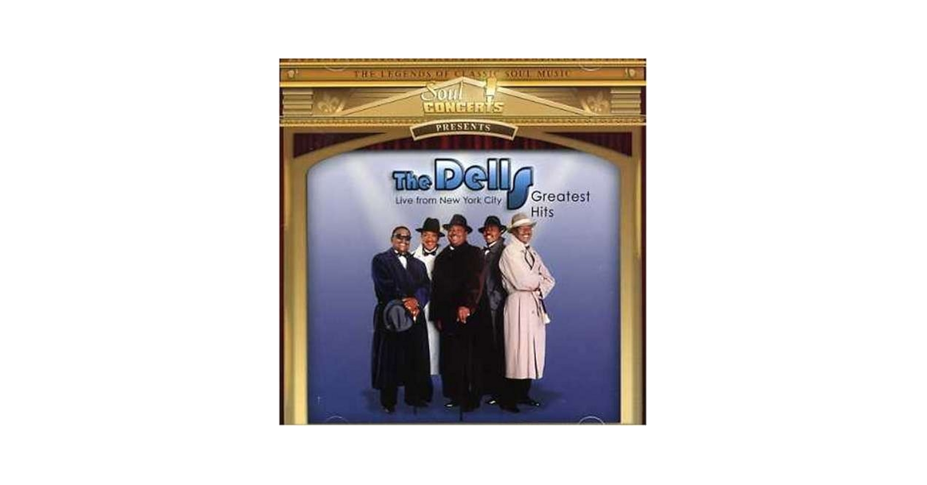 R\u0026B+ソウル CD Dells Live in Concert From New York City: Greatest Hits  SOUC1091  /00110 The Dells – Live From New York City Greatest Hits – CD